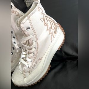 Converse Run Star Hike Platform High 'western Embroidery'